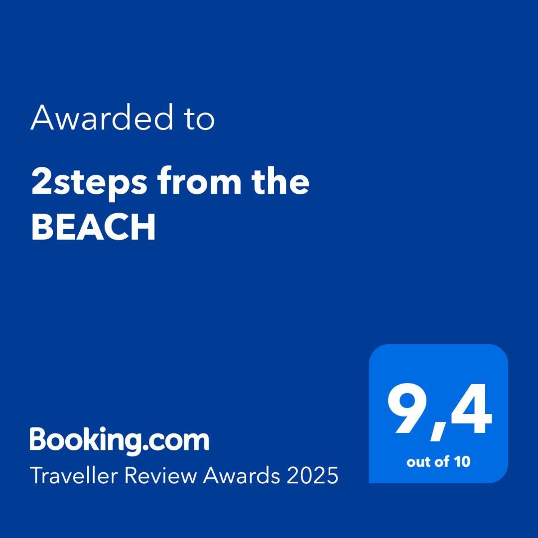 "2Steps From The Beach" Nea Irakleia Exteriör bild